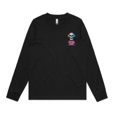 Its all in your head long sleeve womens Thumbnail