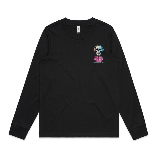 Its all in your head long sleeve womens Thumbnail