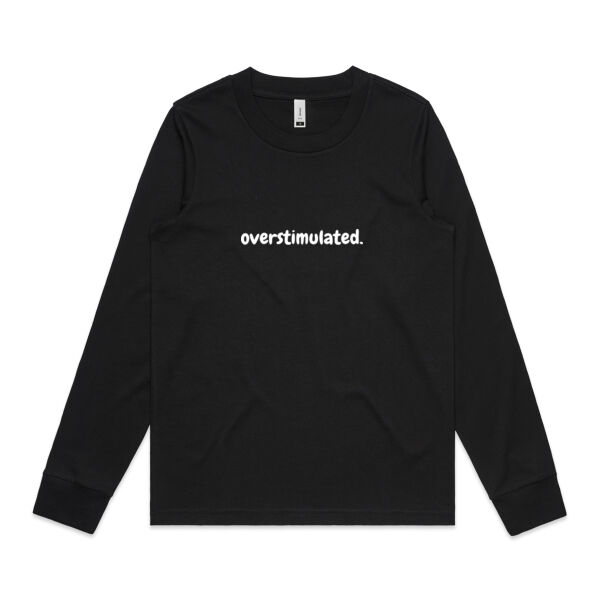English Breakfast Tees - Overstimulated - Womens Tee Thumbnail